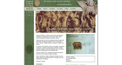 Desktop Screenshot of charlesoldhamwoodcarving.co.uk